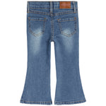 Flare Denim With Allover Bows - Denny's