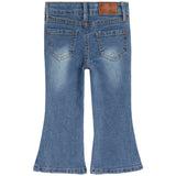 Flare Denim With Allover Bows - Denny's