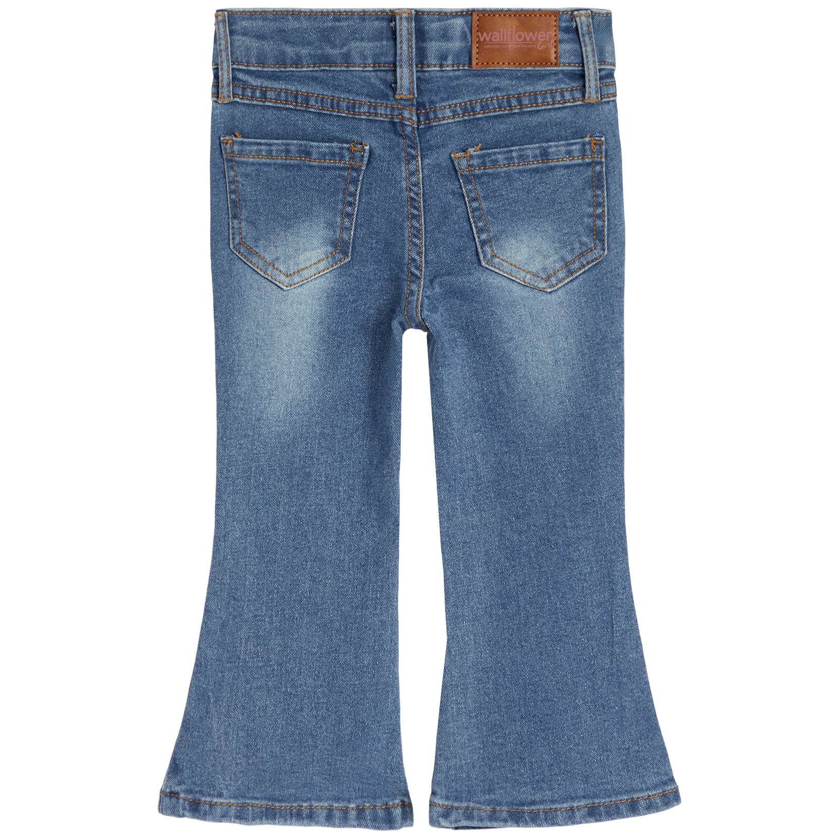 Flare Denim With Allover Bows - Denny's