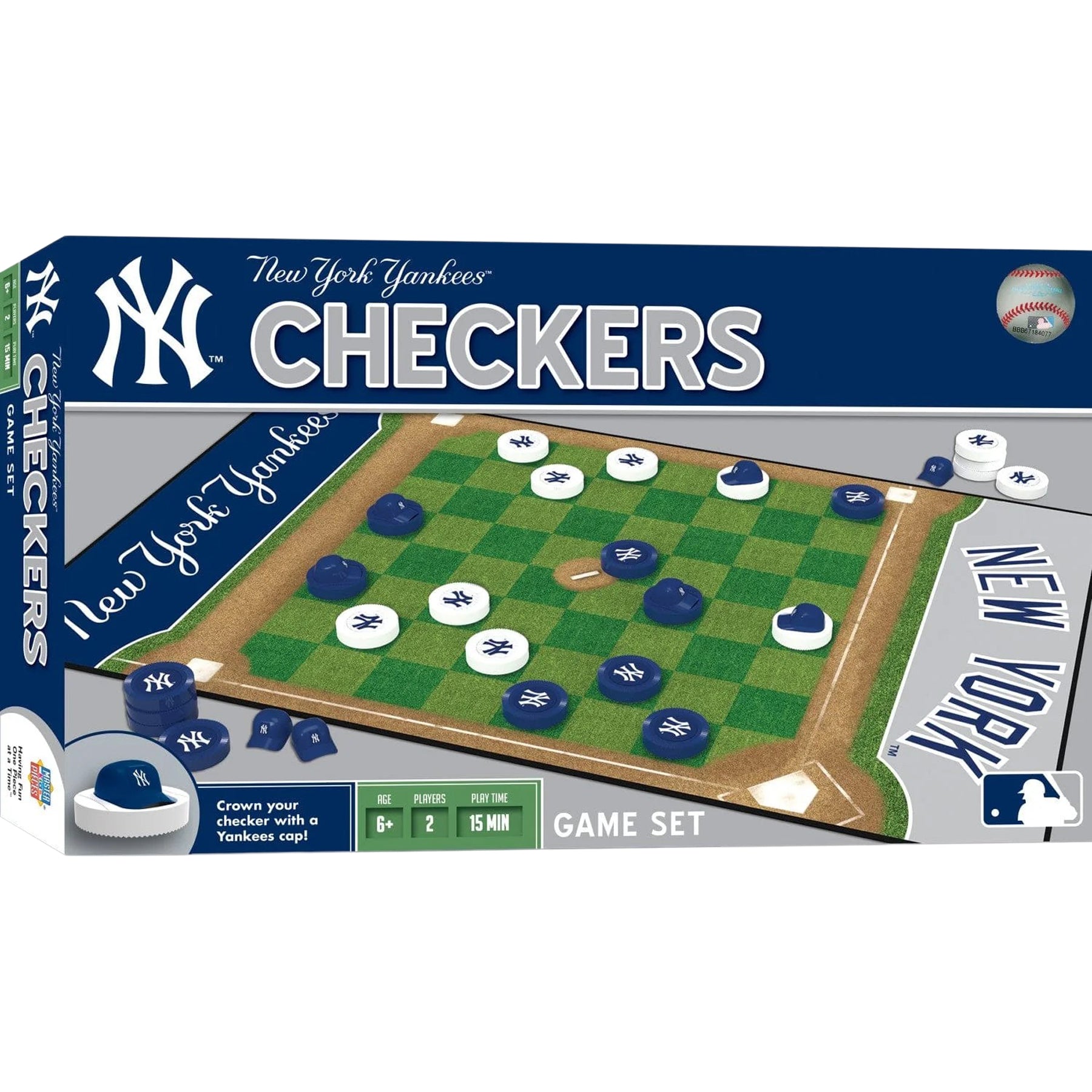 New York Yankees Checkers Game - Denny's