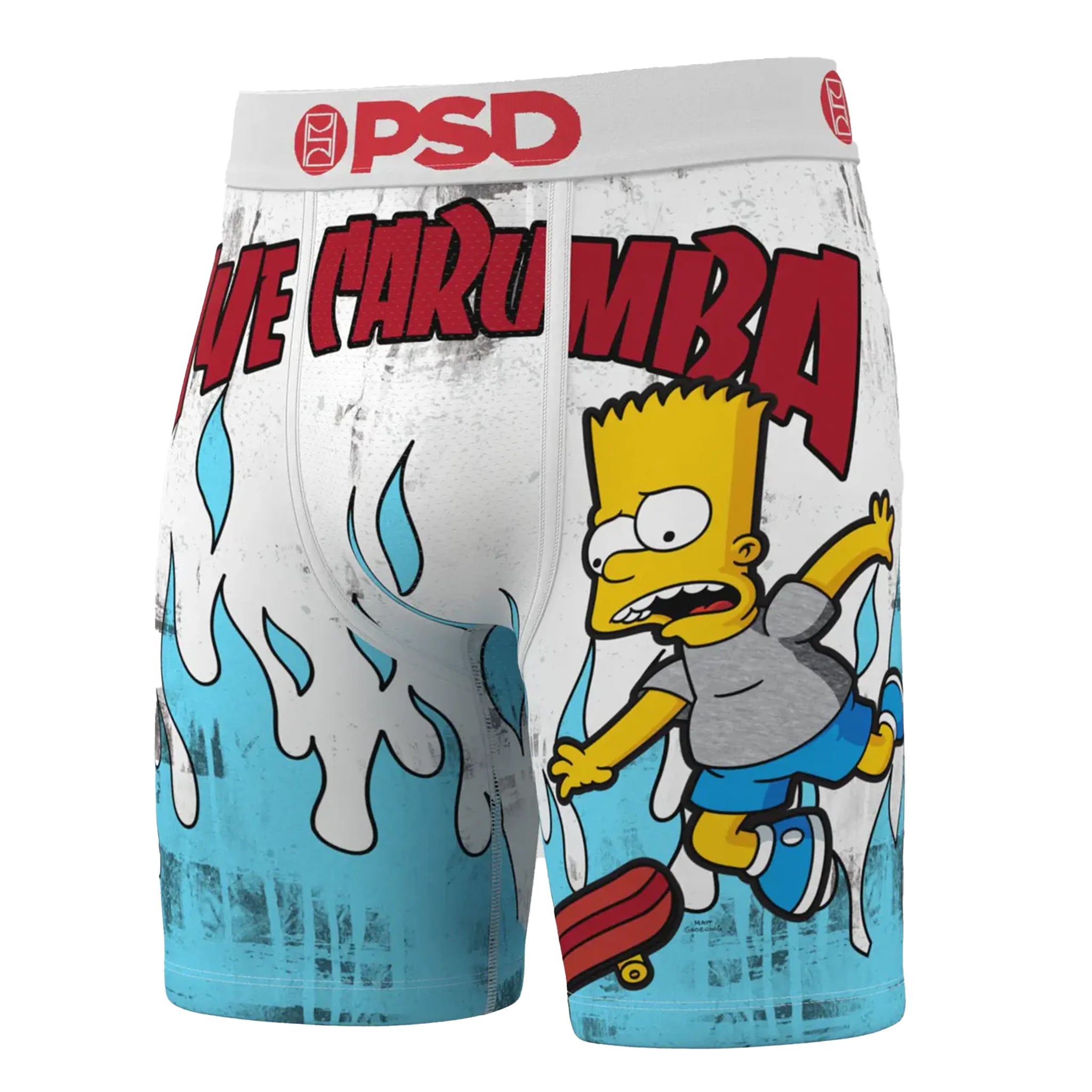 Bart Simpson Aye Carumba Mens Boxer Brief - Denny's
