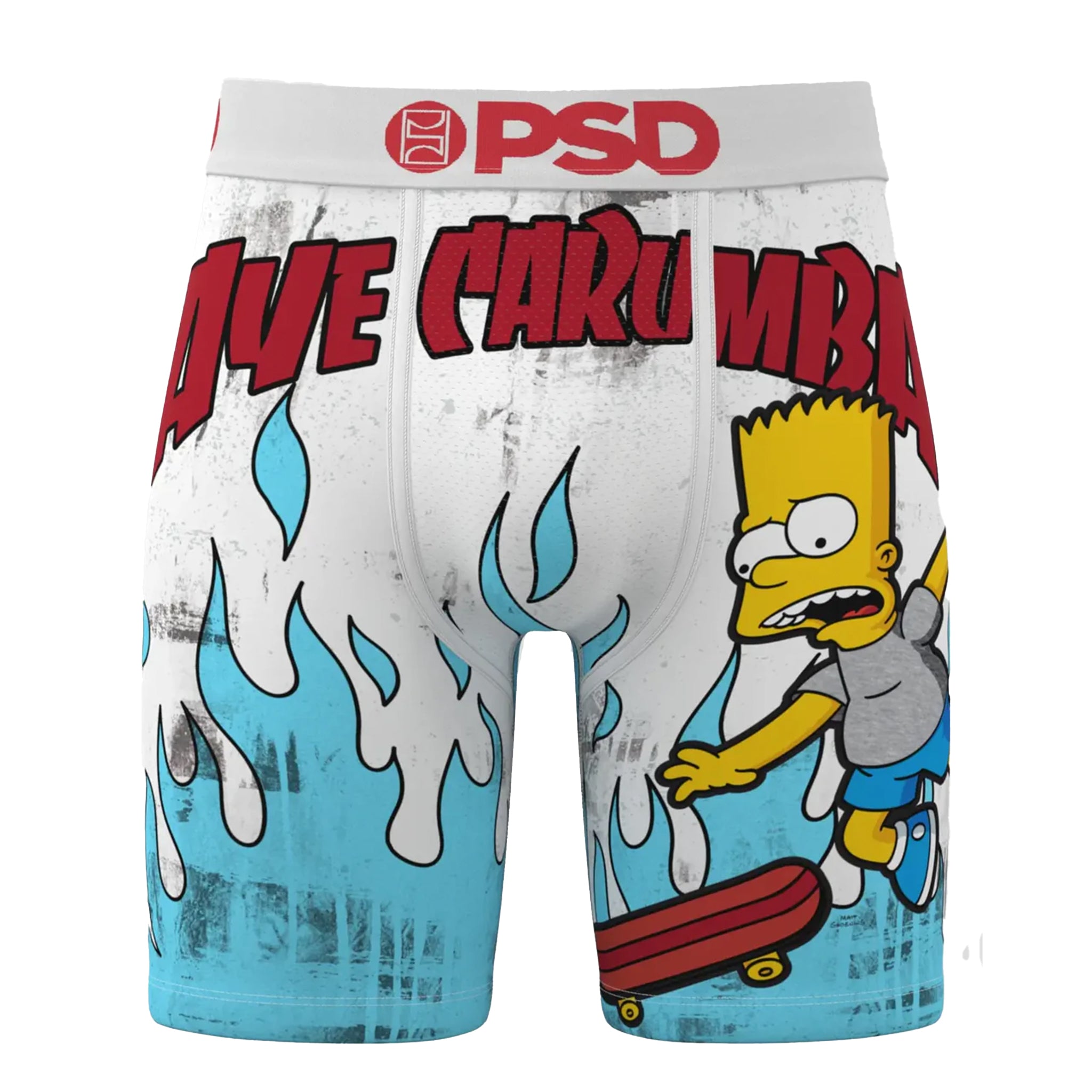 Bart Simpson Aye Carumba Mens Boxer Brief - Denny's