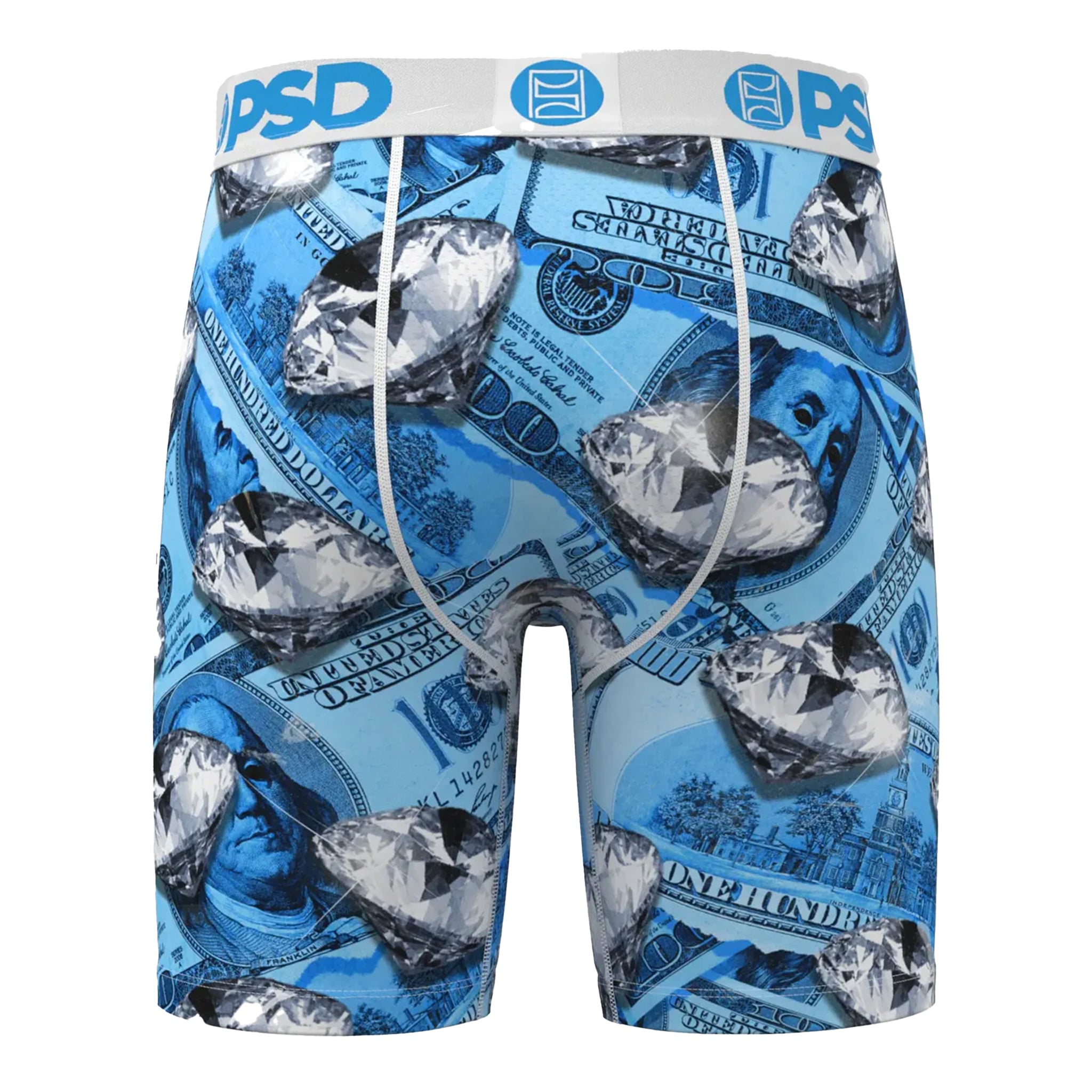 Blue Fortune Mens Boxer Briefs - Denny's