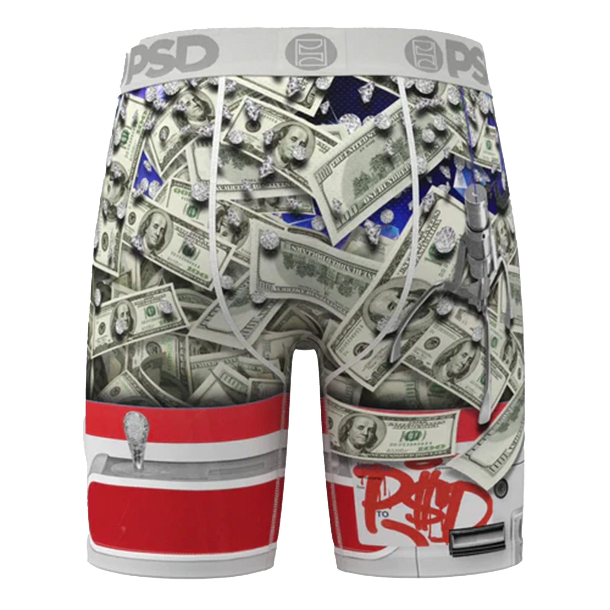 Money Grab Mens Boxer Brief - Denny's