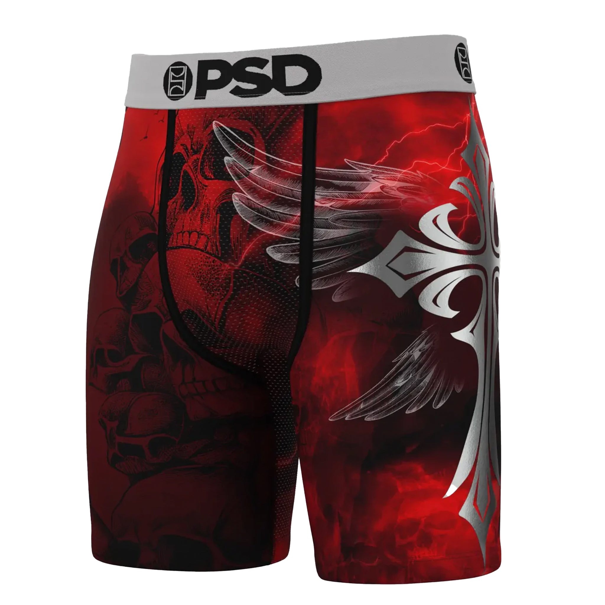 Steel Wing Red Mens Boxer Brief - Denny's