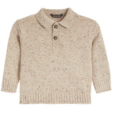 Tweed Polo Sweater