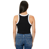 Tow Toned  RIbbed Tank - Denny's