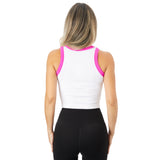 Tow Toned  RIbbed Tank - Denny's
