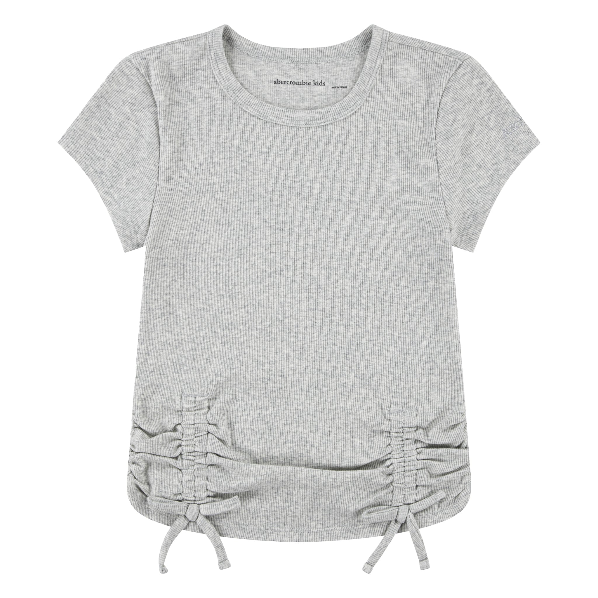 Rouched Side Short Sleeve Tee - Denny's