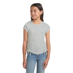 Rouched Side Short Sleeve Tee - Denny's