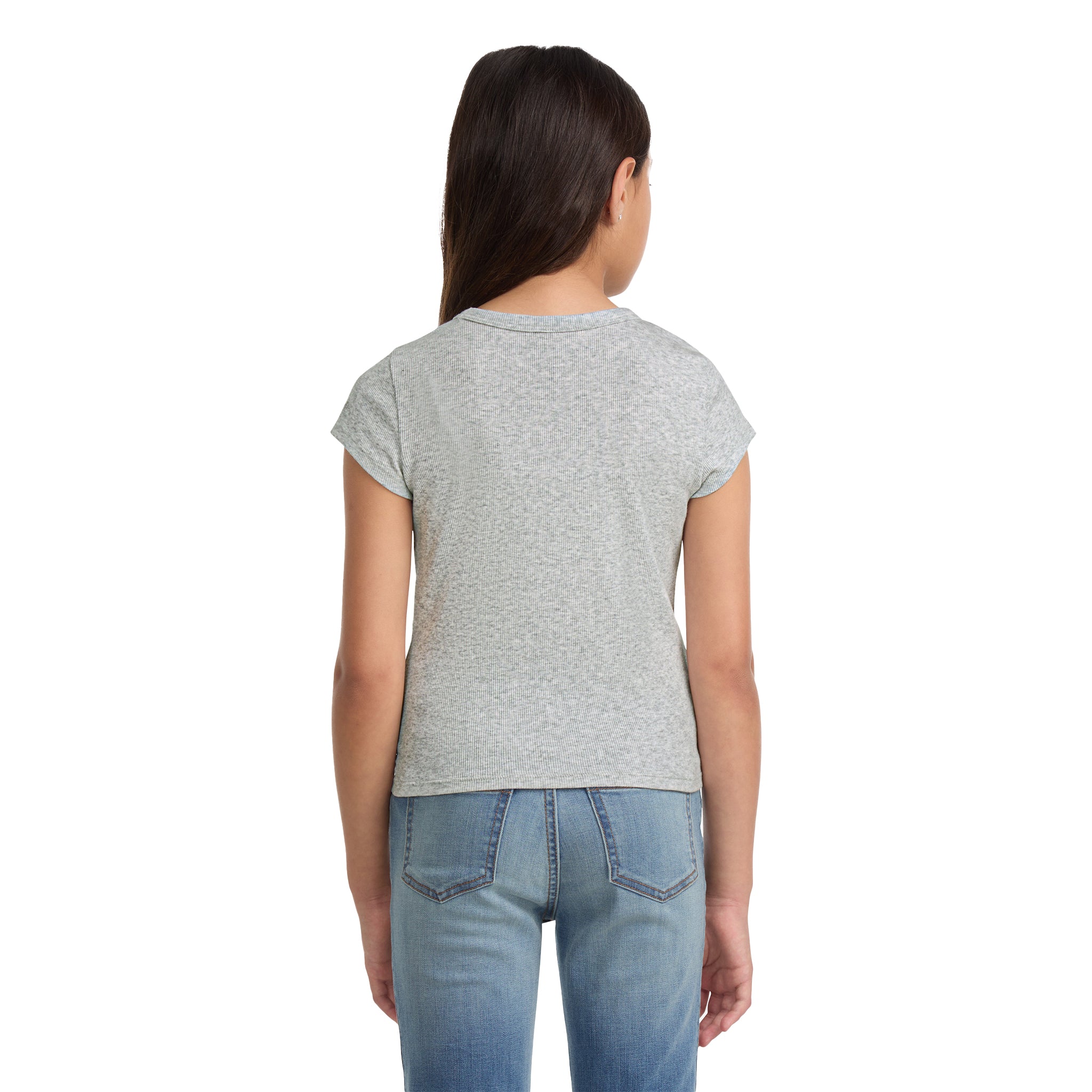 Rouched Side Short Sleeve Tee - Denny's