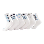 Messi 6pk Crew Sock - Denny's