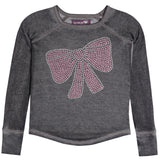Pink Stone Bow Thermal - Denny's