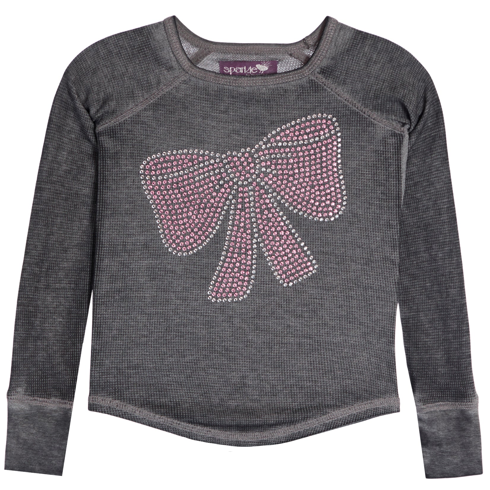 Pink Stone Bow Thermal - Denny's