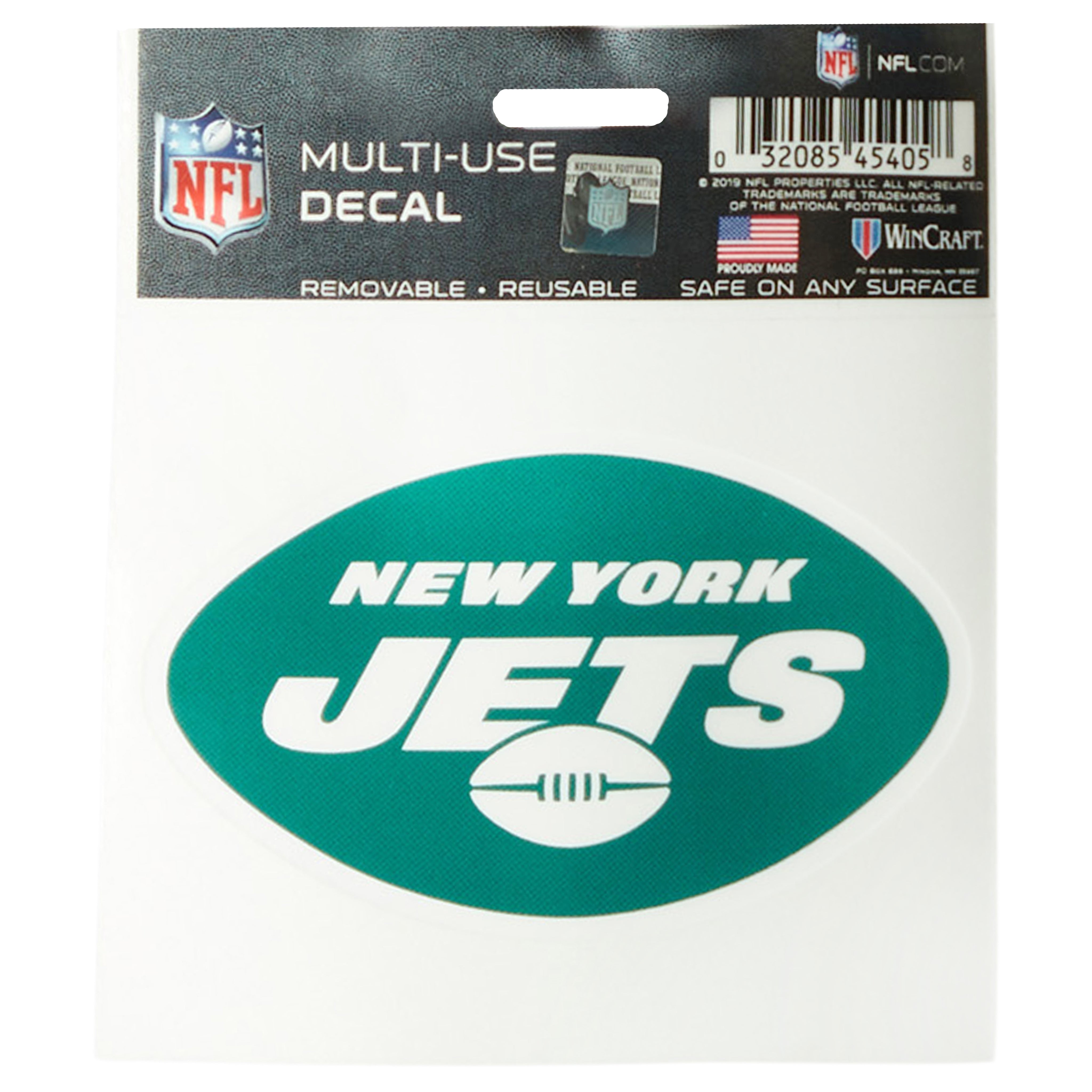 New York Jets Muli-Use Decal 3x4 - Denny's