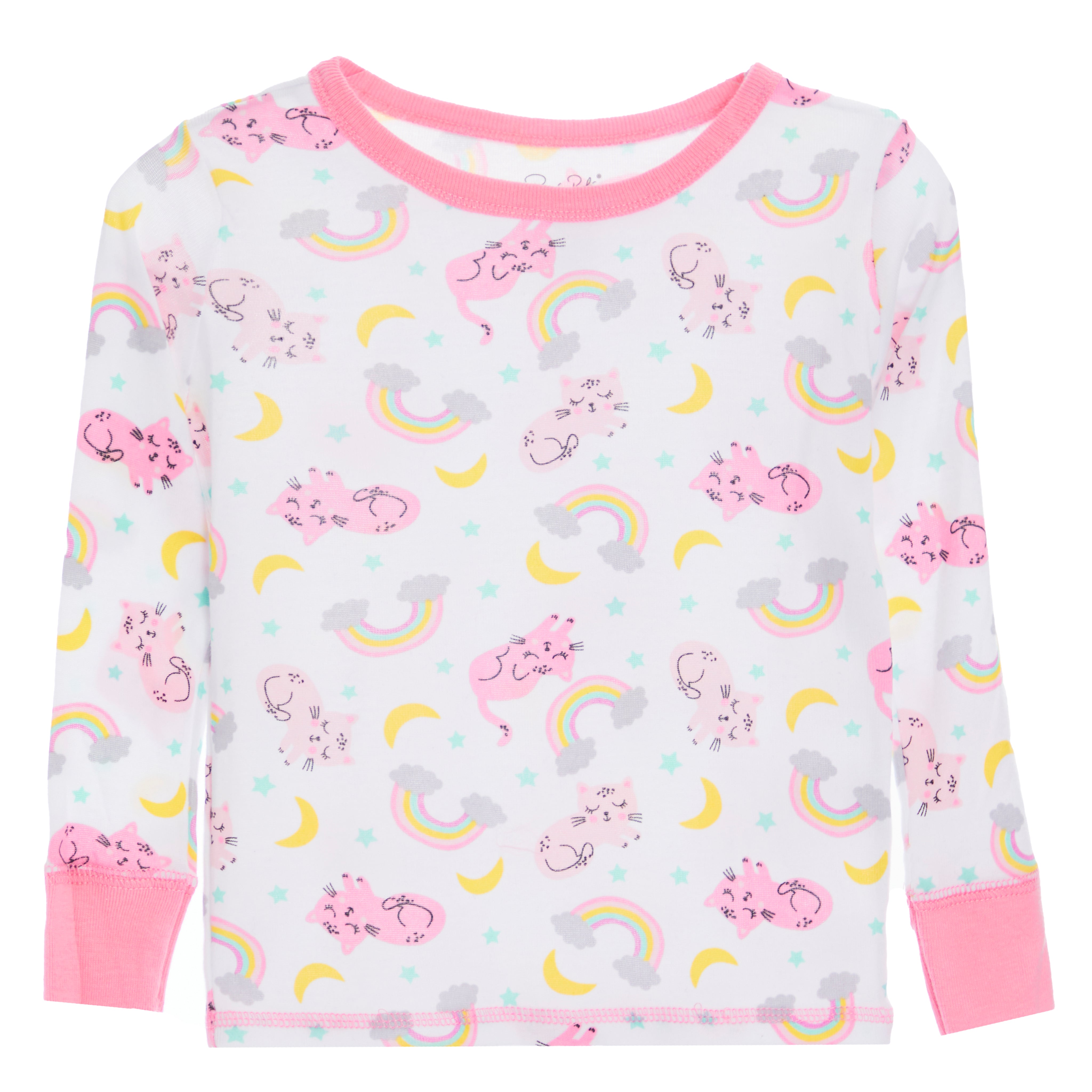 4pc Cotton Feline Lazy PJ - Denny's