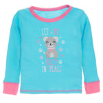 4pc Cotton Peace & Dogs PJs - Denny's