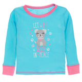 4pc Cotton Peace & Dogs PJs - Denny's