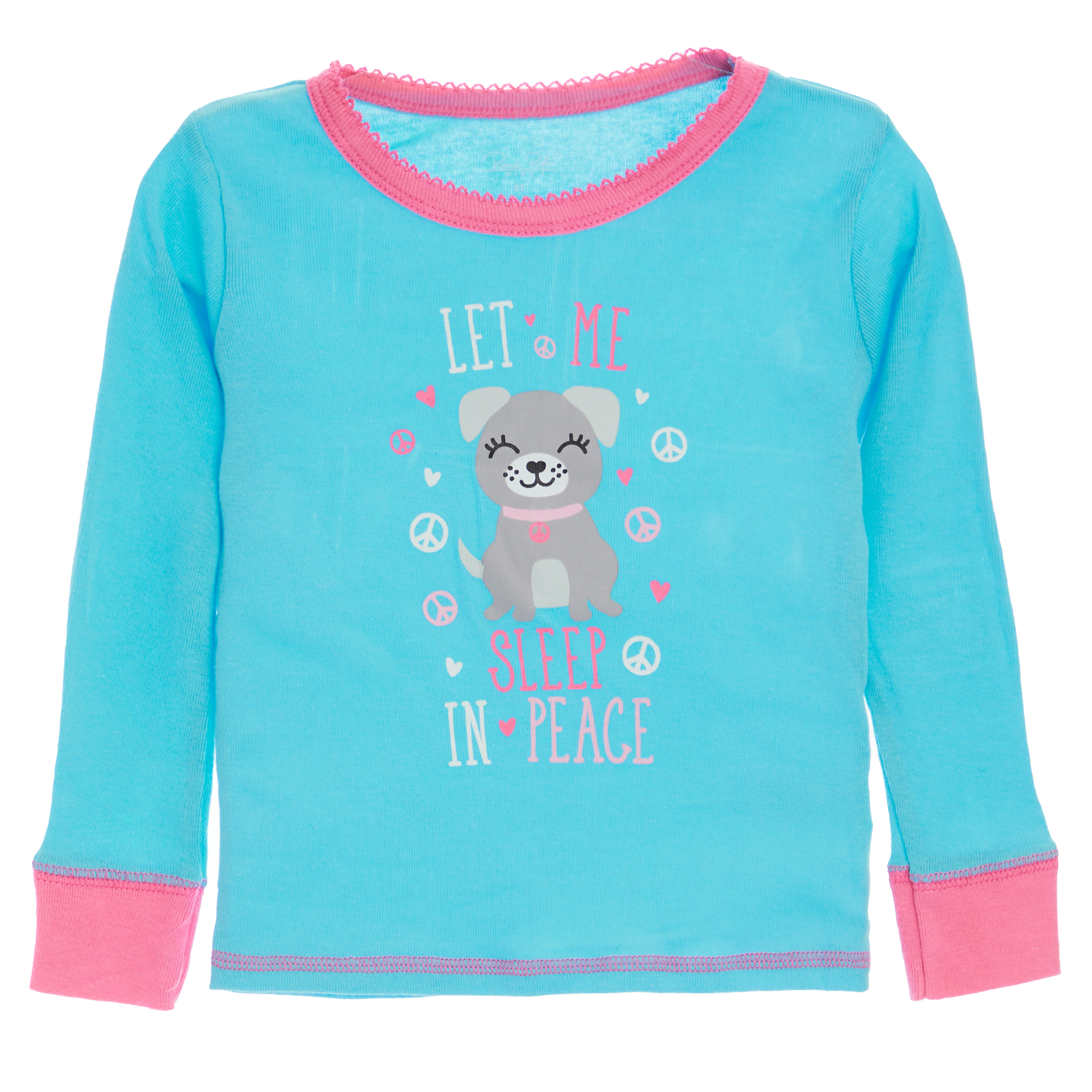 4pc Cotton Peace & Dogs PJs - Denny's