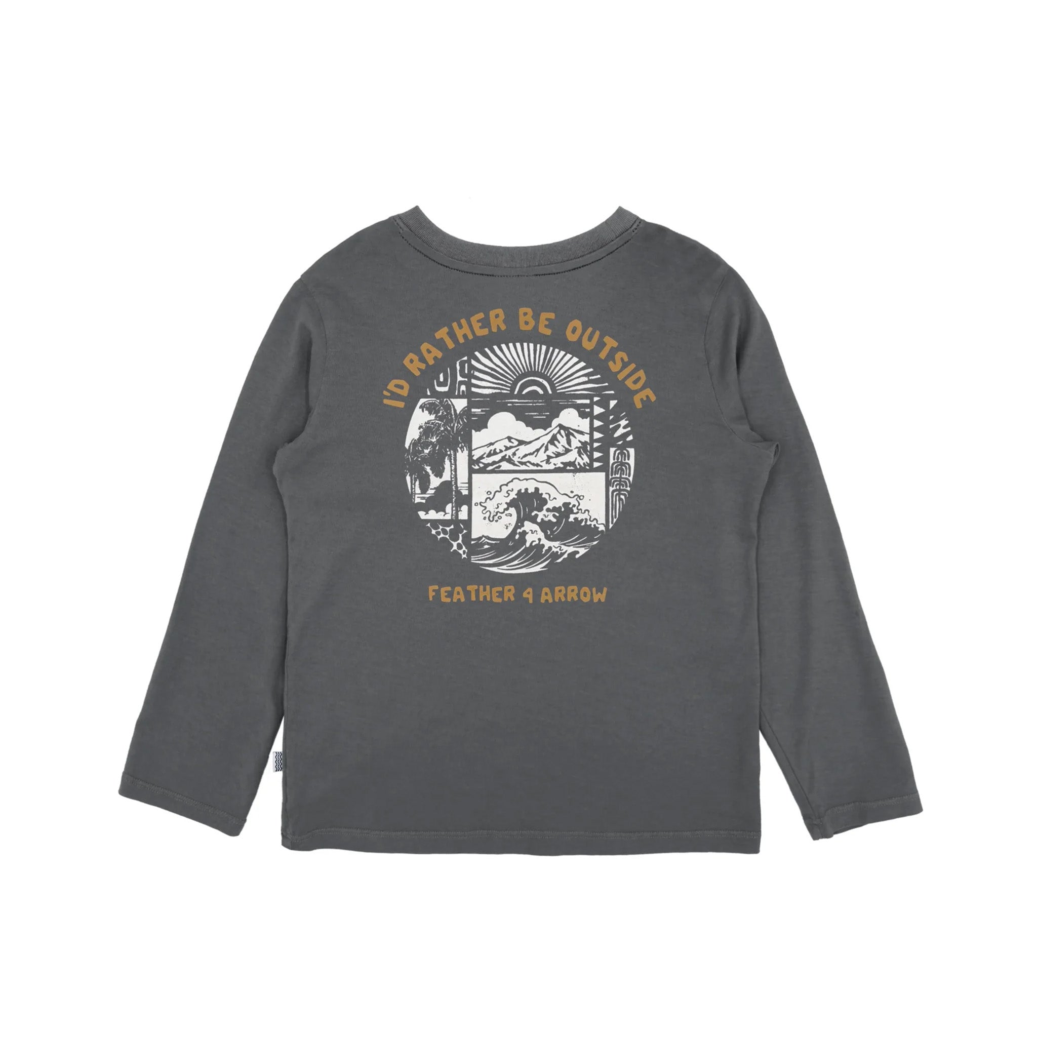 Outside Long Sleeve Tee - Denny's