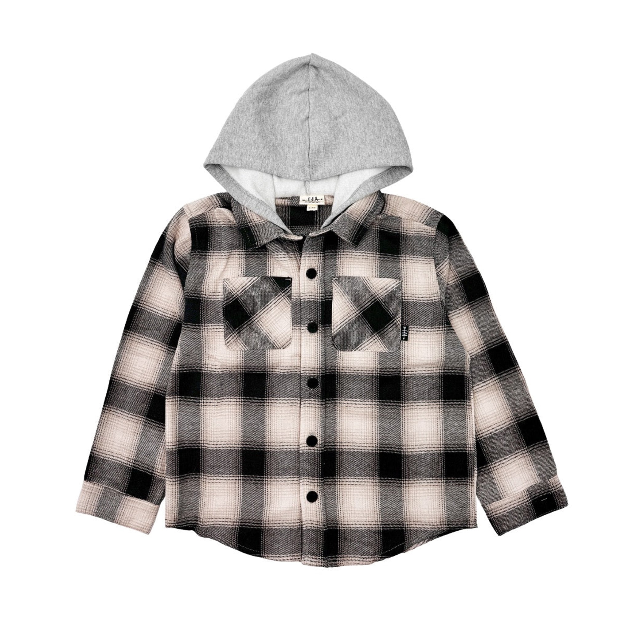 Upland Plaid Shacket - Denny's