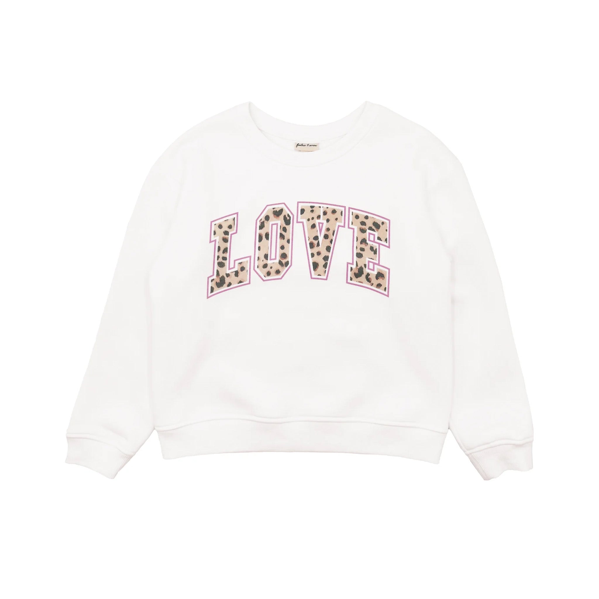 Leopard Love Sweatshirt - Denny's