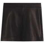 Deja Boo Faux Leather Skirt