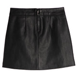 Dejaboo Leather Skirt - Denny's
