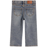 Wide Leg Jeans With Pink Hearts