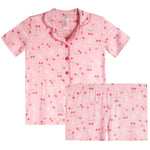 2pc Morning Glory Cherries Short Set - Denny's