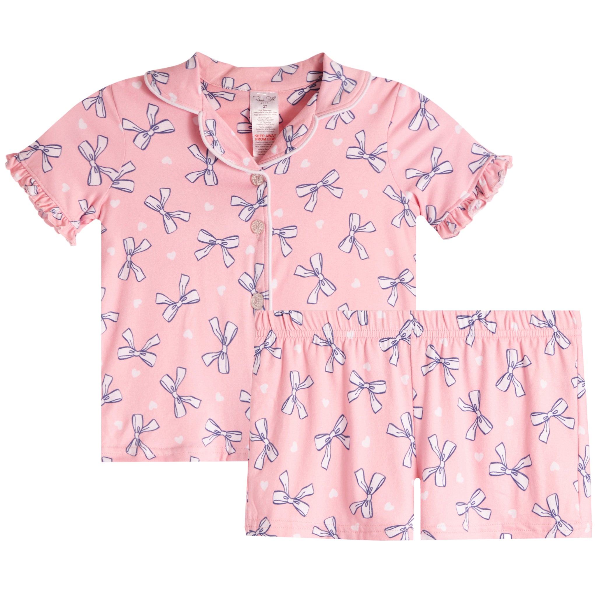Bows Rose Shadow Lounge Set - Denny's