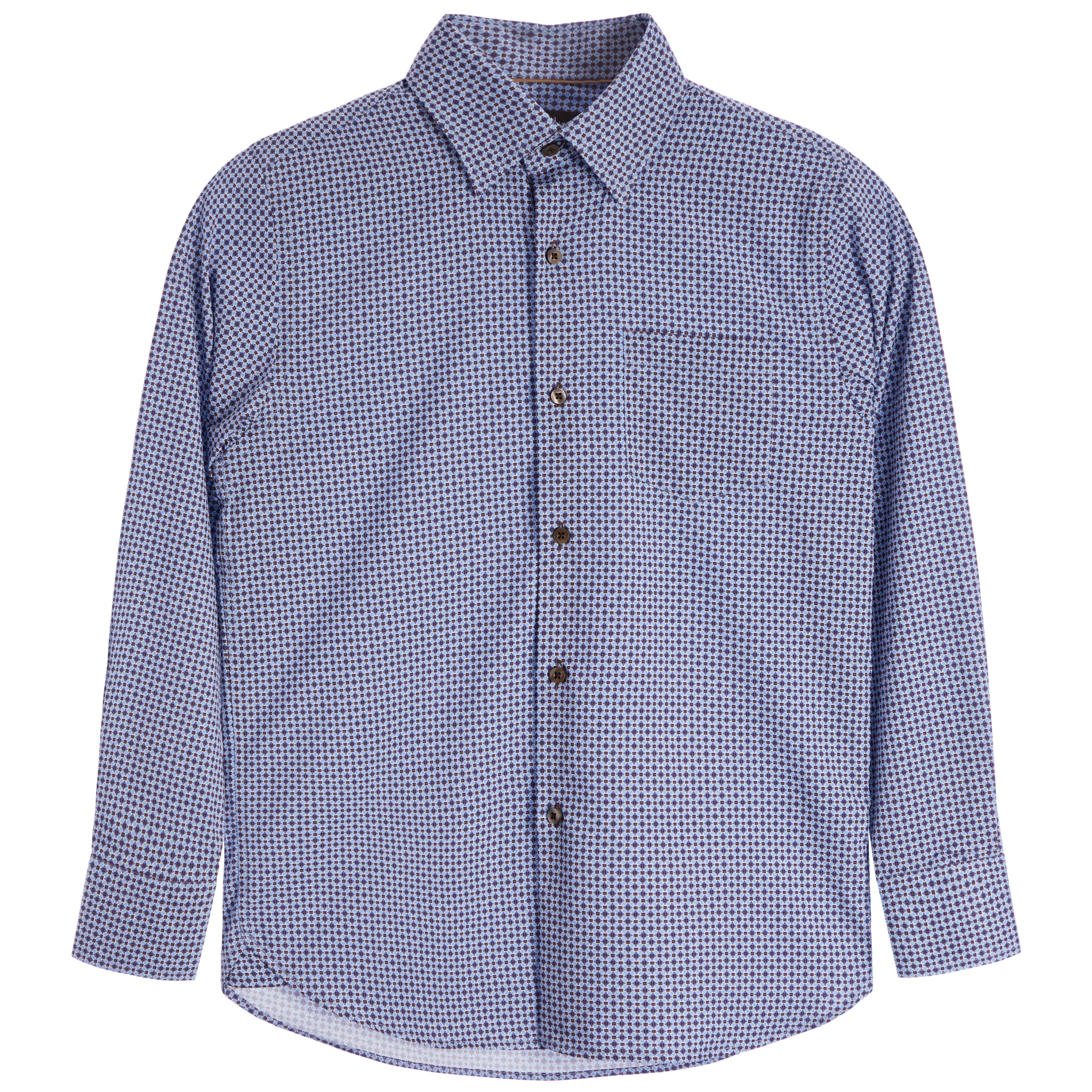Geo Print Dress Shirt - Denny's