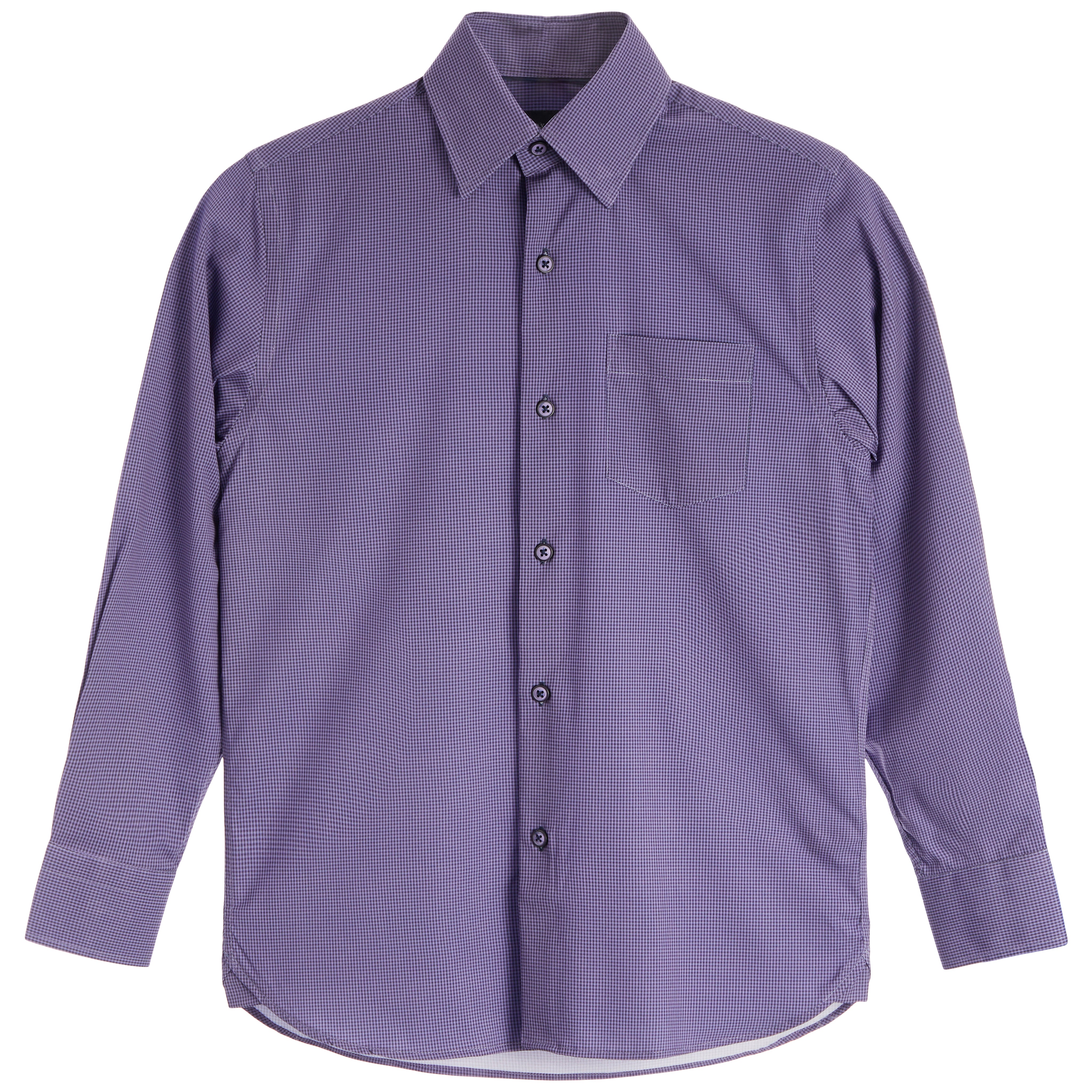 Micro Check Dress Shirt - Denny's