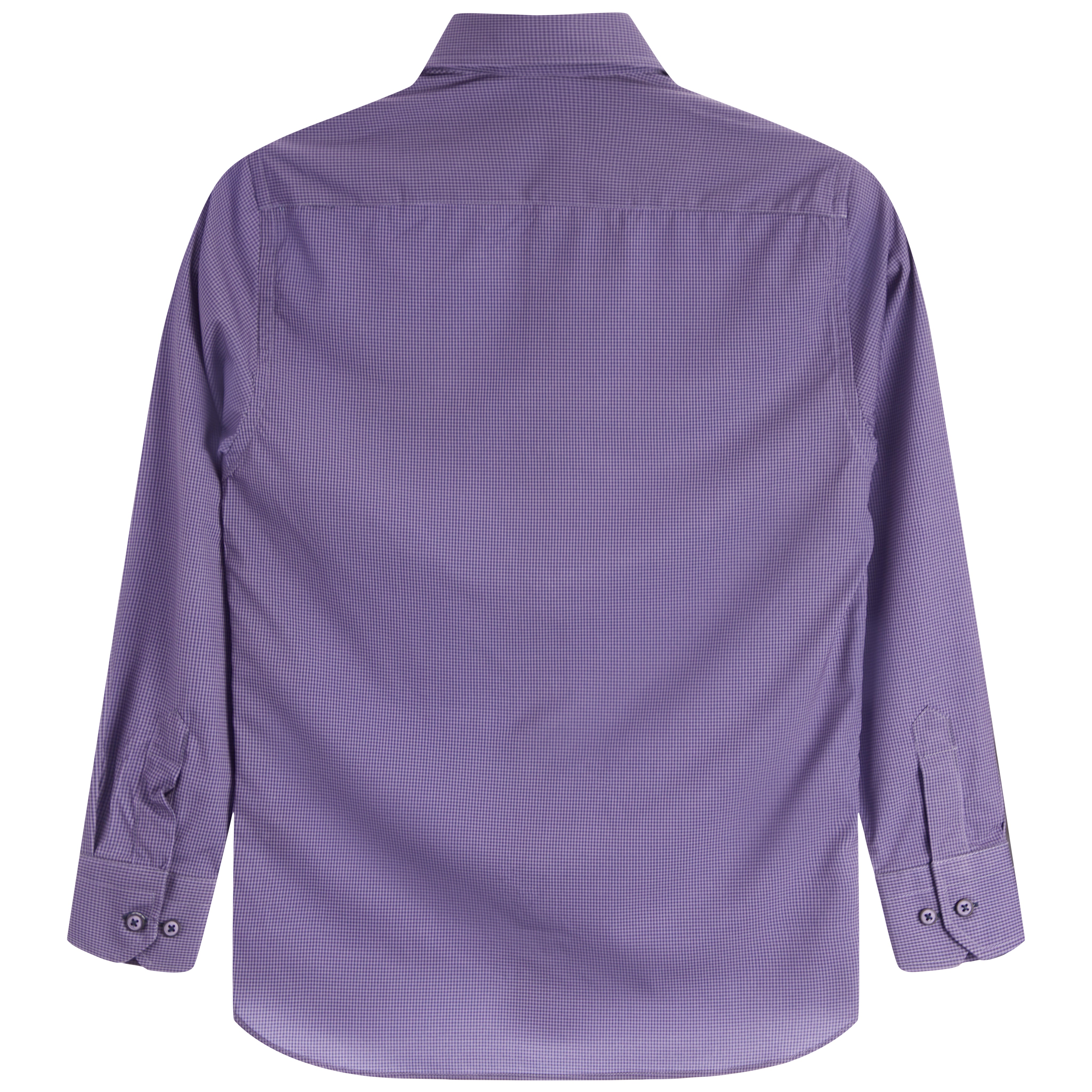 Micro Check Dress Shirt - Denny's