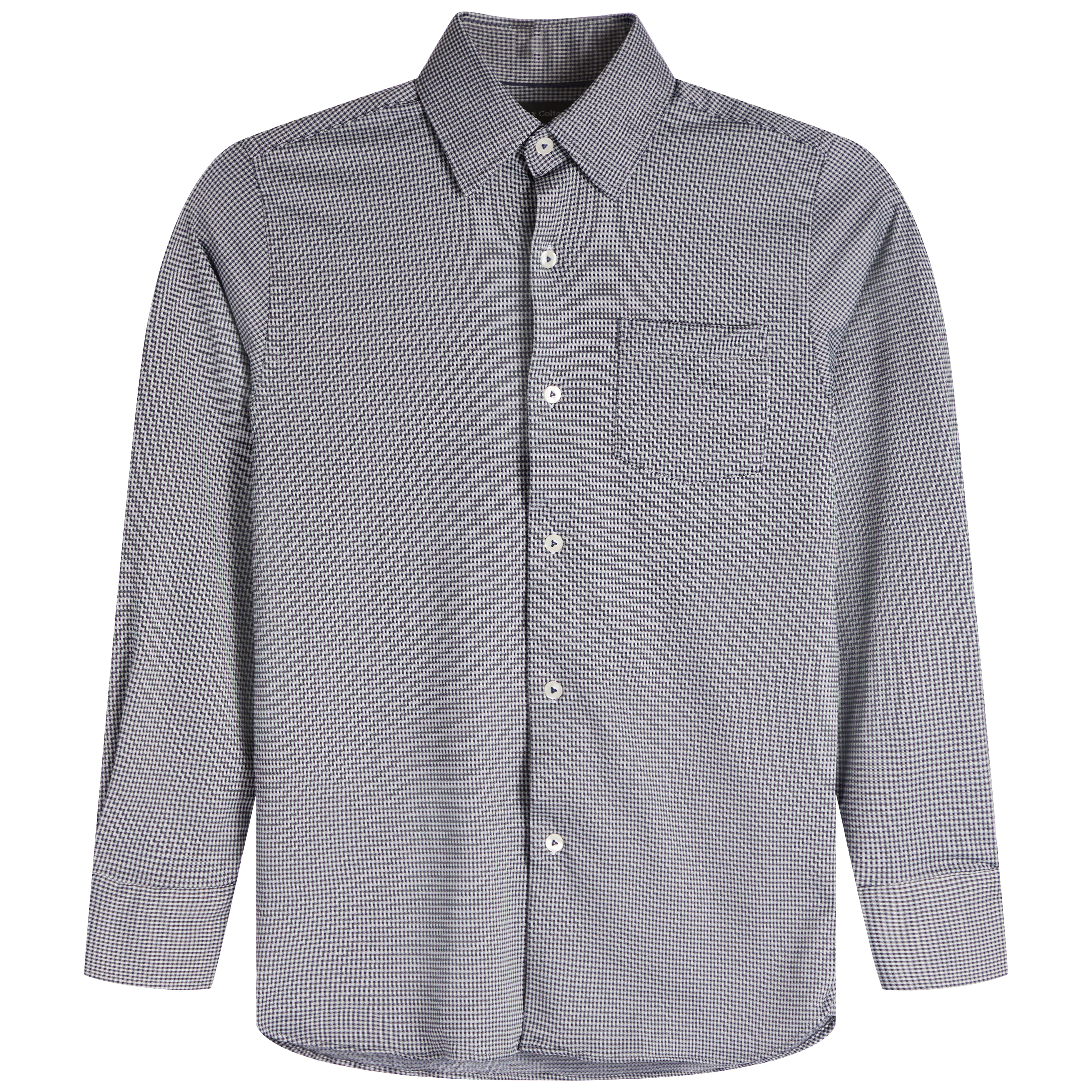 Micro Check Dress Shirt - Denny's