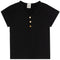 Cap Sleeve Henley - Denny's