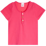 Cap Sleeve Henley - Denny's