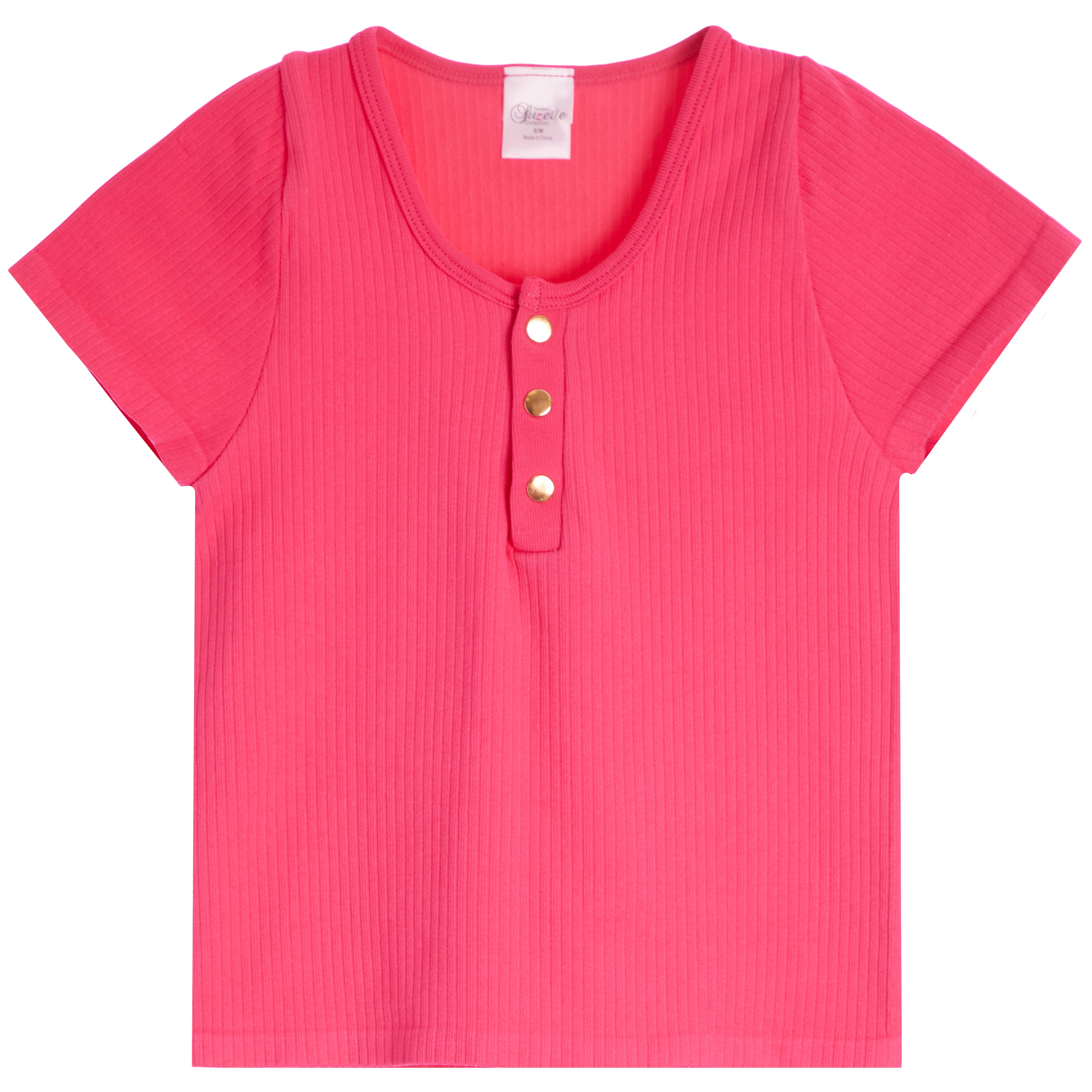 Cap Sleeve Henley - Denny's