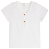 Cap Sleeve Henley - Denny's