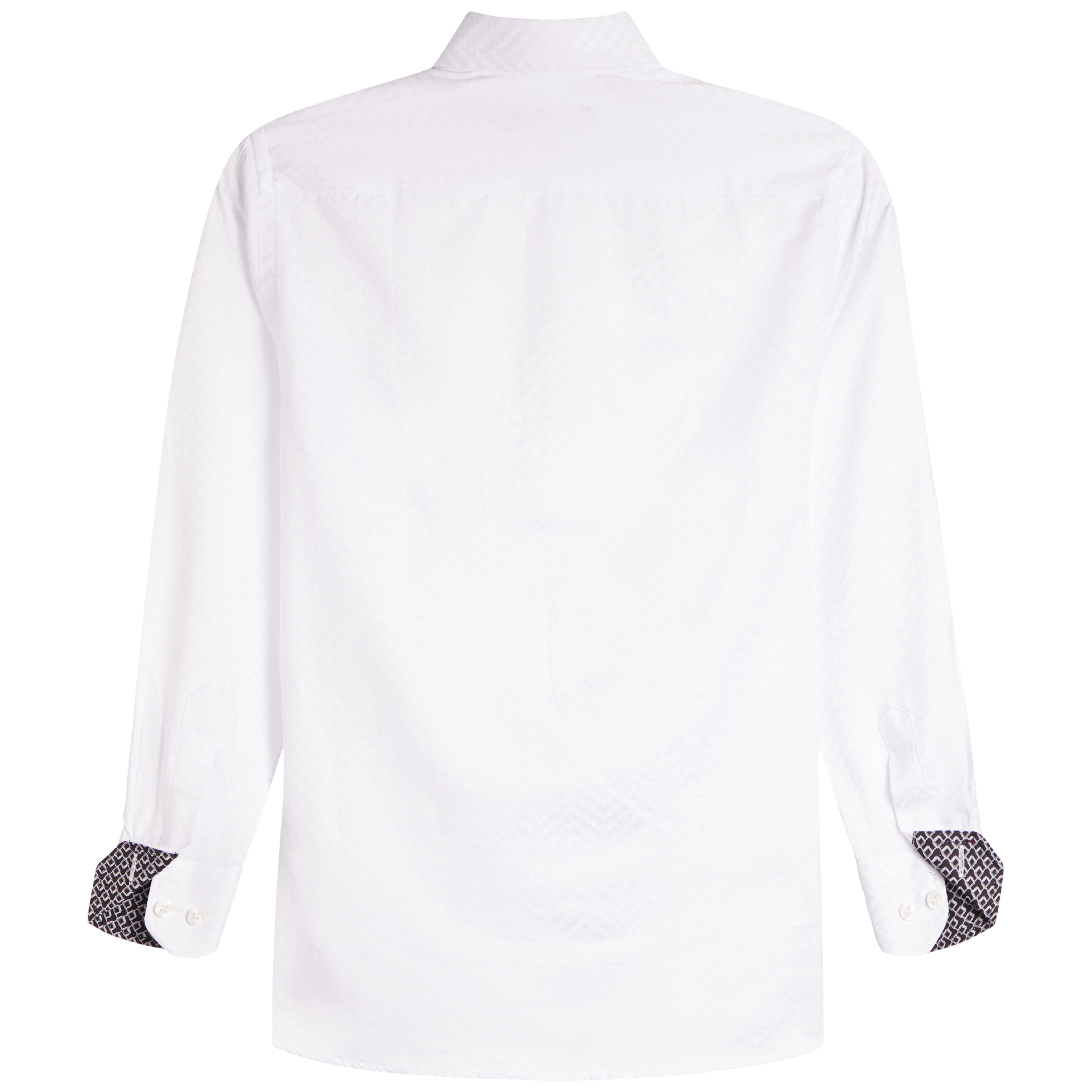 Herringbone Dress Shirt - Denny's