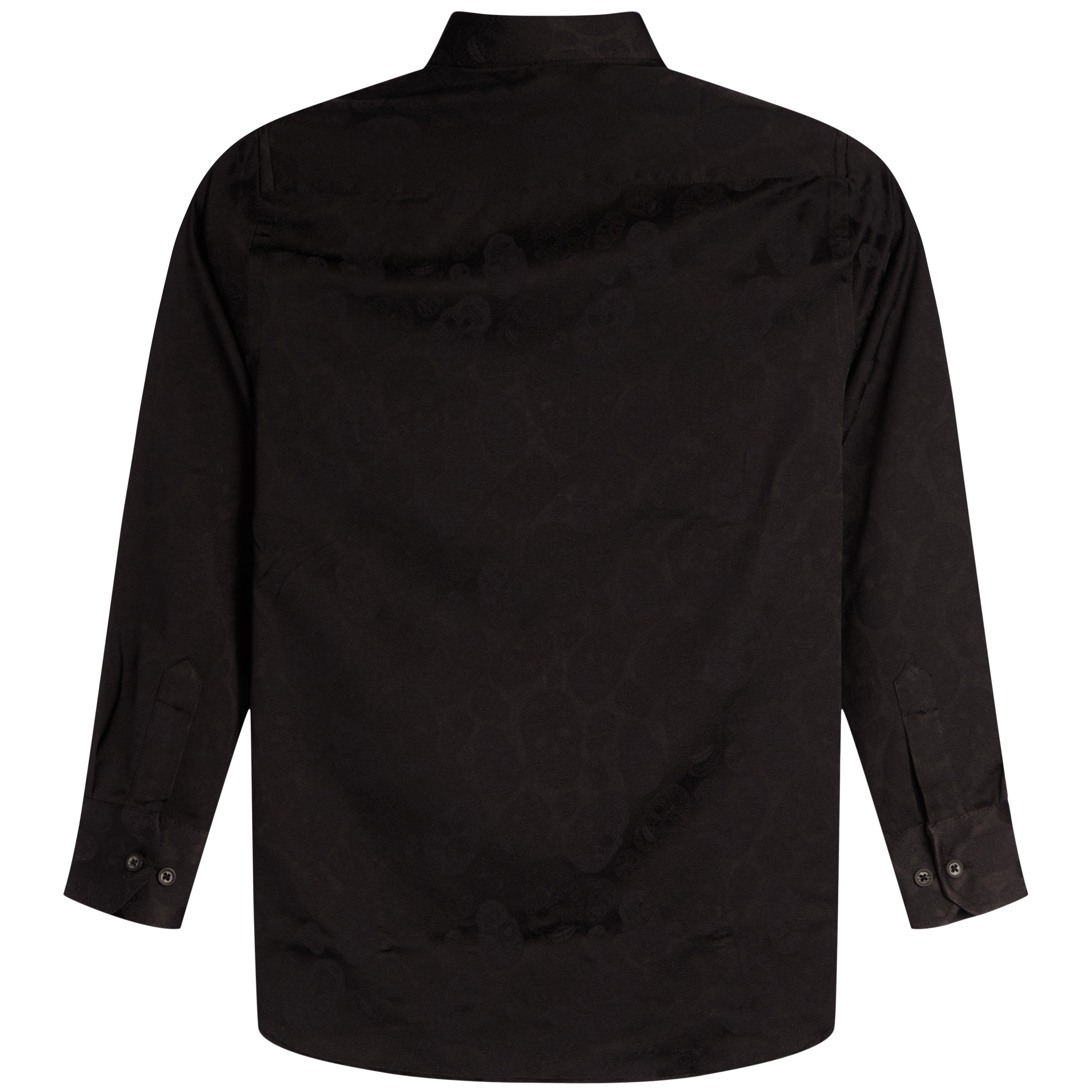 Skull Tonal Dress Shirt - Denny's