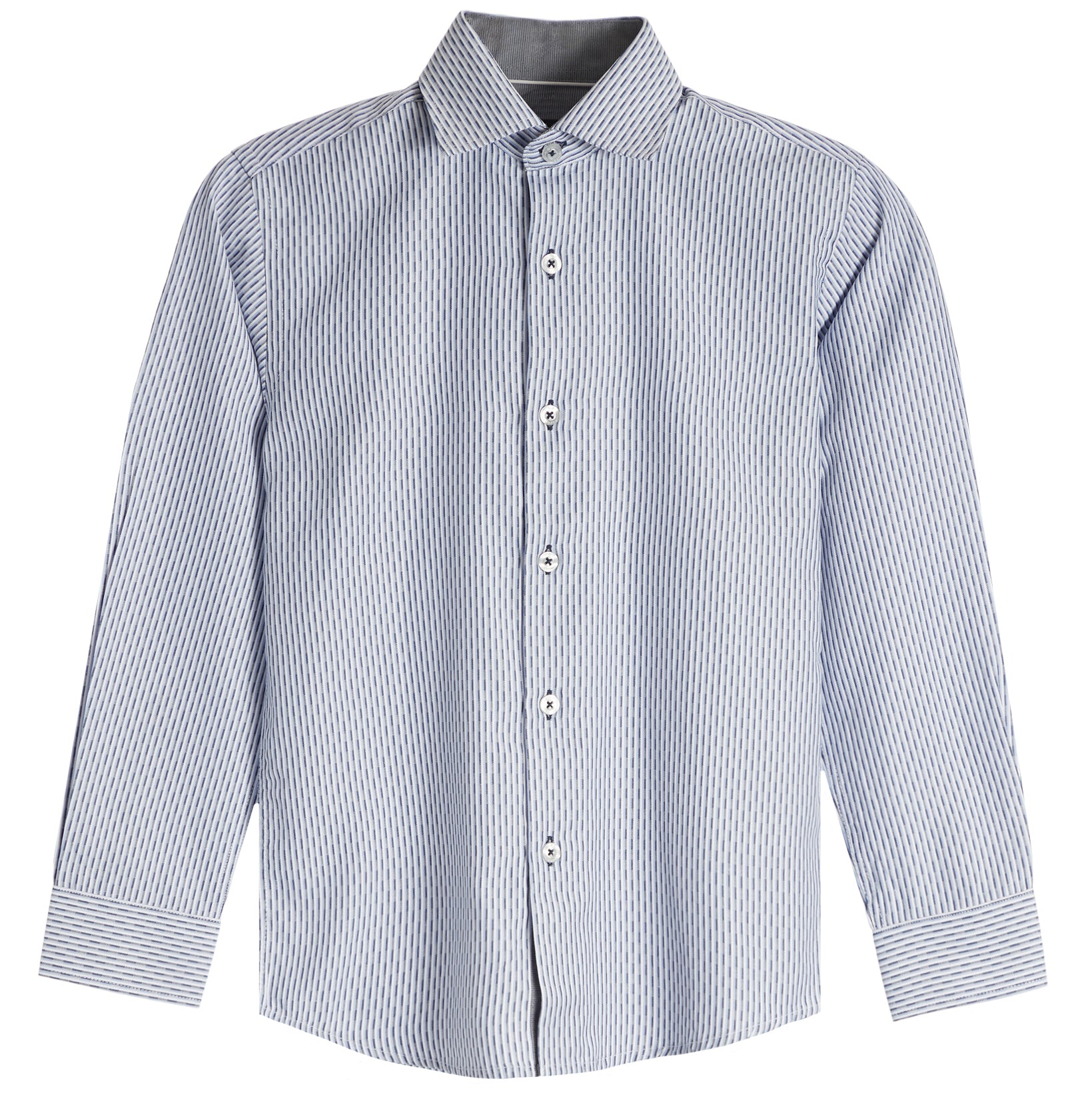Lined Stitch Dress Shirt - Denny's