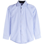 Blue Weave Dress Shirt - Denny's