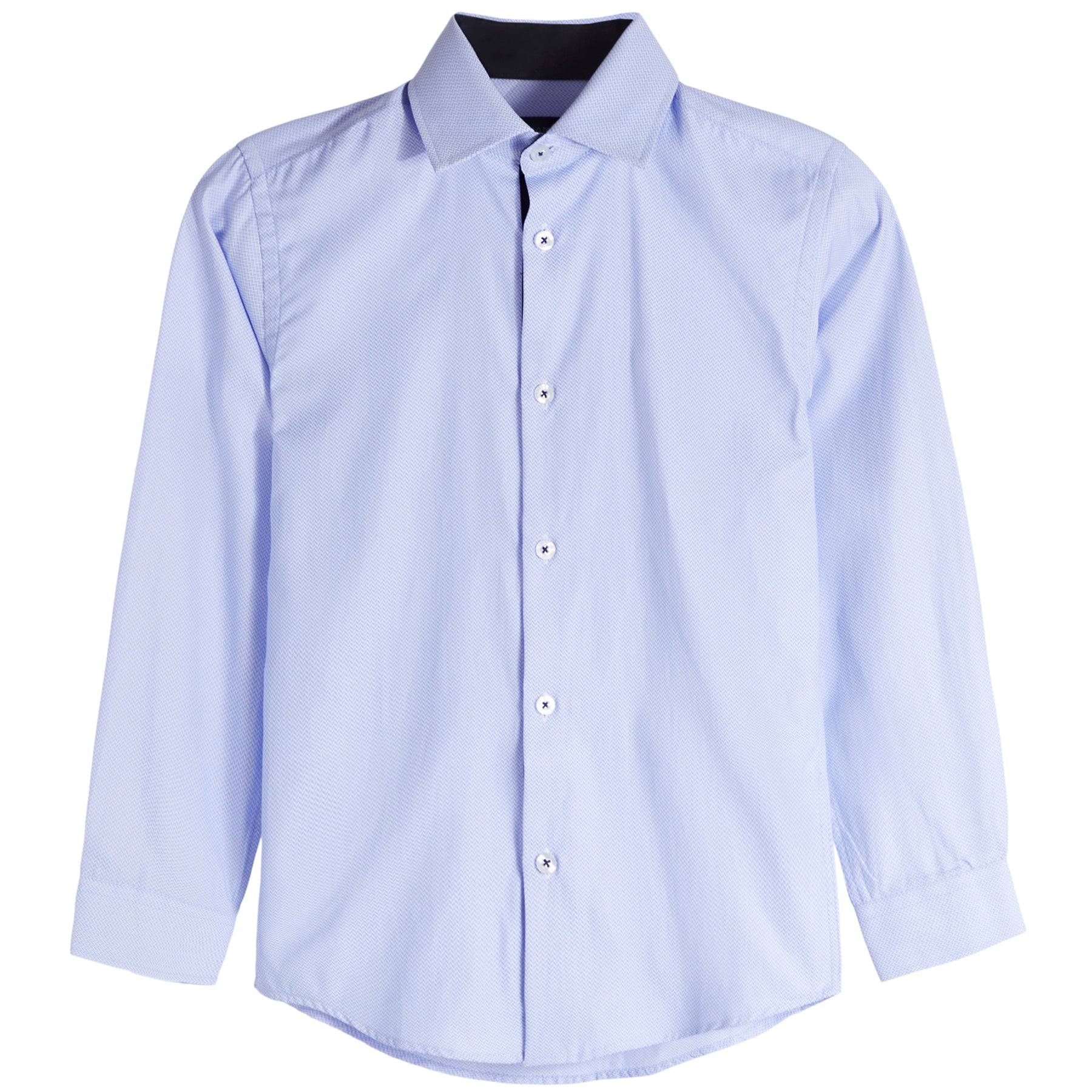 Blue Weave Dress Shirt - Denny's
