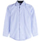 Blue Weave Dress Shirt - Denny's