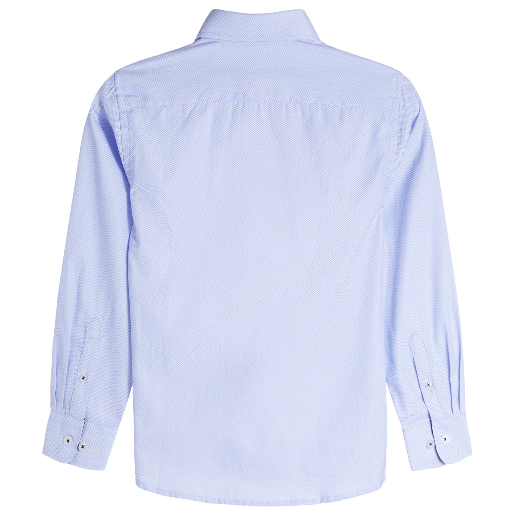Blue Weave Dress Shirt - Denny's