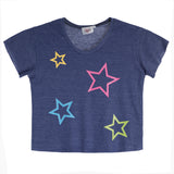 Allover Star Short Sleeve Tee - Denny's