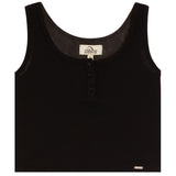 Rib Knit Henley Tank