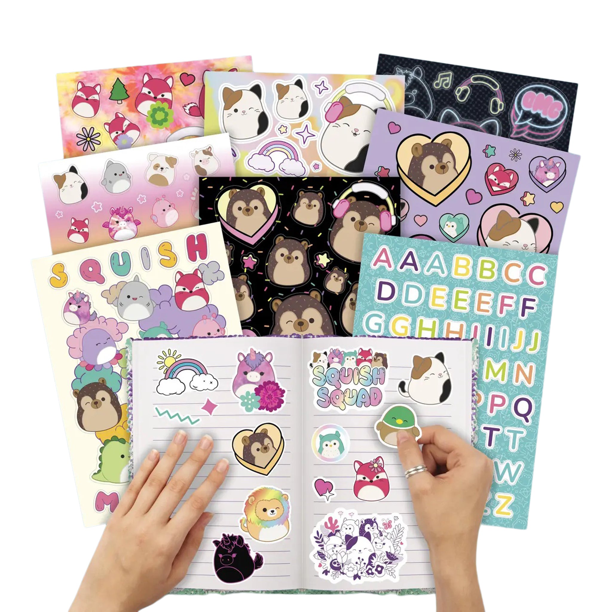 1000 Sticker Book Squishmallows - Denny's