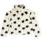 Star Print Moto Fur Jacket - Denny's